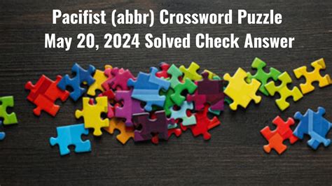 Check holder: Abbr. Crossword Clue: 1 Answer with 3 Letters.